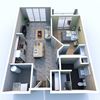 B 1 Bed/1 Bath